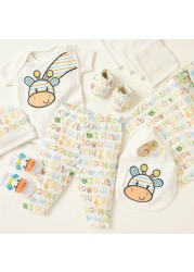 Juniors 12-Piece Giraffe Print Clothing Gift Basket Set