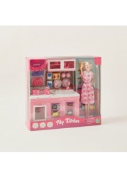 Juniors My Kitchen Doll Playset