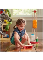 Melissa and Doug Lets Play House! Dust Sweep & Mop