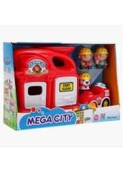 Keenway Mega City Fire Station Playset