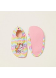 Slipstop Magical Unicorn Print Shoes
