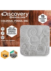 Discovery Mind Blown 15-Piece Colossal Fossil Dig Excavation Playset