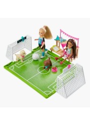 Barbie Chelsea's Soccer Fashion Doll Playset