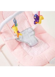 Juniors Plum Baby Bouncer with Removable Toy Bar