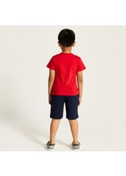 Juniors 2-Piece T-shirt and Shorts Set