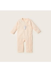 Juniors Printed Sleepsuit with Long Sleeves - Set of 3