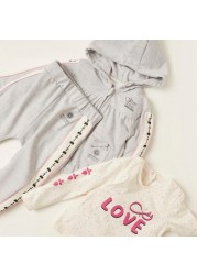 Expo 2020 Printed 3-Piece Joggers Set