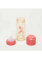 Mother-K Printed Feeding Bottle with Cap - 280 ml