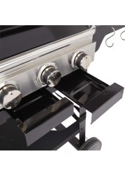 GoodHome Tippah 4-Burner Gas BBQ