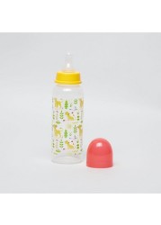 Lion King Print 3-Piece Feeding Bottle - 250 ml