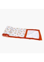 My Milestones Muslin Baby 2-Layered Blanket - Carnival Orange