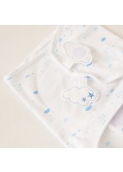 Juniors Star Print Swaddle Wrap