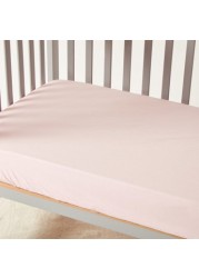 Juniors 2-Piece Crib Fitted Sheet Set - 130x70x20 cms