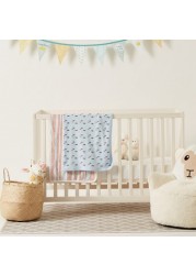 Juniors Printed 2-Piece Receiving Blanket Set - 70x70 cms