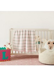 Giggles Striped Blanket - 102x76 cms