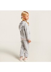 Expo 2020 Printed Hooded Jacket and Jog Pants Set