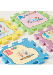 Juniors 36-Piece Play Puzzle Print Mats