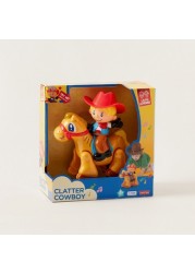 The Happy Kid Company Clatter Cowboy Toy