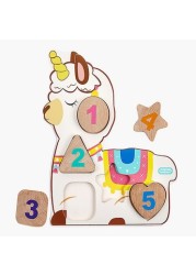 little tikes Wooden Critters Number Puzzle