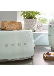 SMEG 50s Retro Style 2-Slice Toaster, TSF01PGUK (950 W)