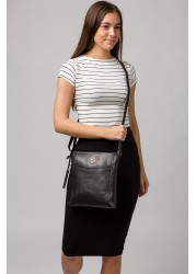 Pure Luxuries London Gilpin Leather Cross-Body Bag