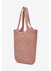 Paper Straw Shoulder Bag