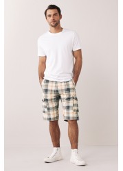 Premium Laundered Cargo Shorts Longer Length