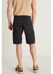 Premium Laundered Cargo Shorts Longer Length