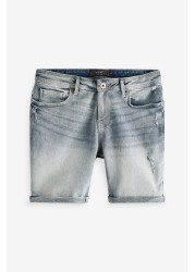 Denim Shorts Slim Fit