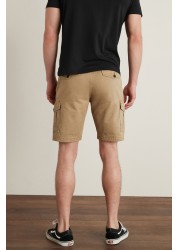 Premium Laundered Cargo Shorts Regular Length