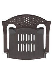 Cosmoplast Plastic Queen Armchair (59 x 58 x 93 cm)