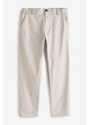 Stretch Chino Trousers Straight Fit