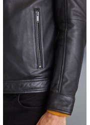 Signature Black Leather Jacket