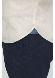 Belted Chino Shorts With Stretch