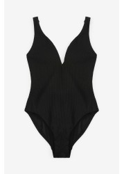 Tummy Control Plunge Swimsuit