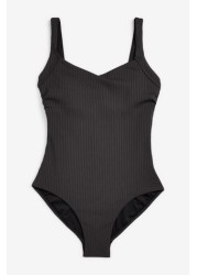 Savannah Miller x Next Tummy Control Rib Swimsuit