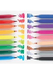 OOLY Big Bright Brush Markers - Set of 18