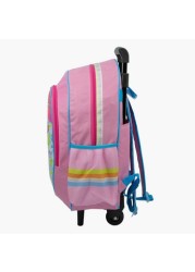 The Powerpuff Girls Print Trolley Backpack - 18 inches