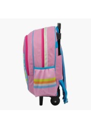 The Powerpuff Girls Print Trolley Backpack - 16 inches