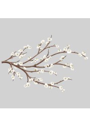 RoomMates Glow, Peel & Stick White Blossom Branch Giant Wall Decal Set (31 pcs)