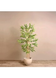 Mr Plant Bamboo Artificial Tree W/Black Pot (30 x 30 x 150 cm)