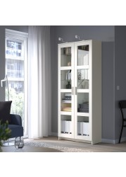 BRIMNES Glass-door cabinet