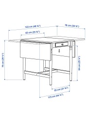 INGATORP / STEFAN Table and 2 chairs