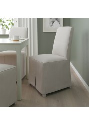 BERGMUND Chair with long cover