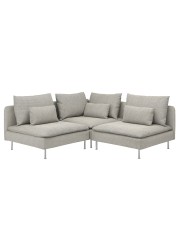 SÖDERHAMN Corner sofa, 3-seat