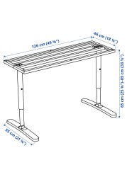 BEKANT Underframe for table top