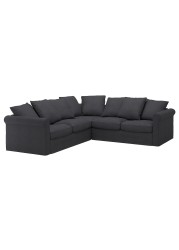 GRÖNLID Cover for corner sofa, 4-seat