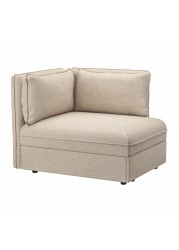 VALLENTUNA Sofa-bed module with backrests