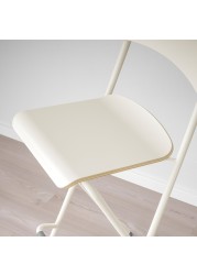 FRANKLIN Bar stool with backrest, foldable