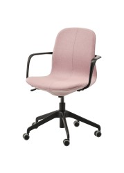 LÅNGFJÄLL Office chair with armrests